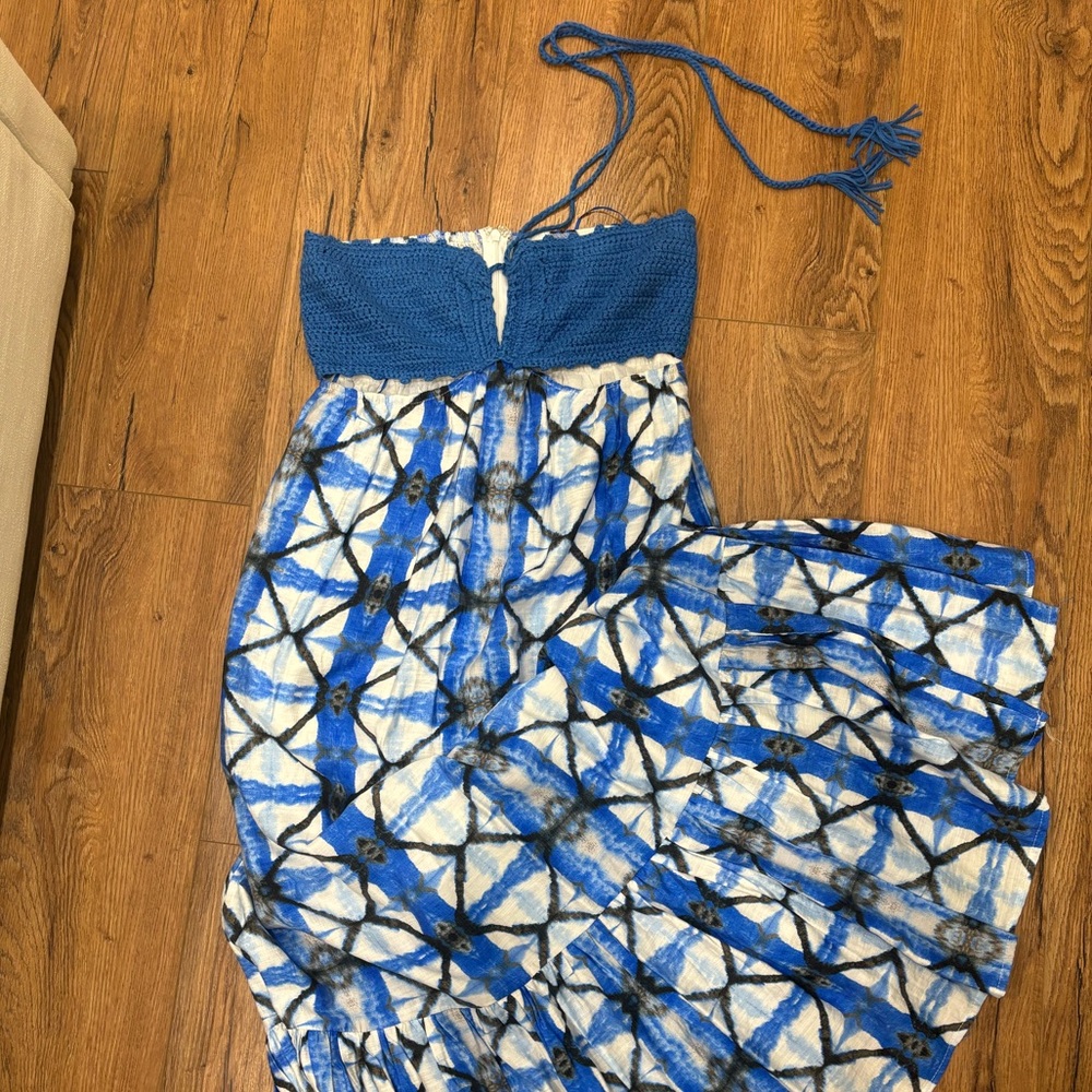 Knit maxi dress